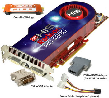 HIS HD 4890 Fan turbo 1GB